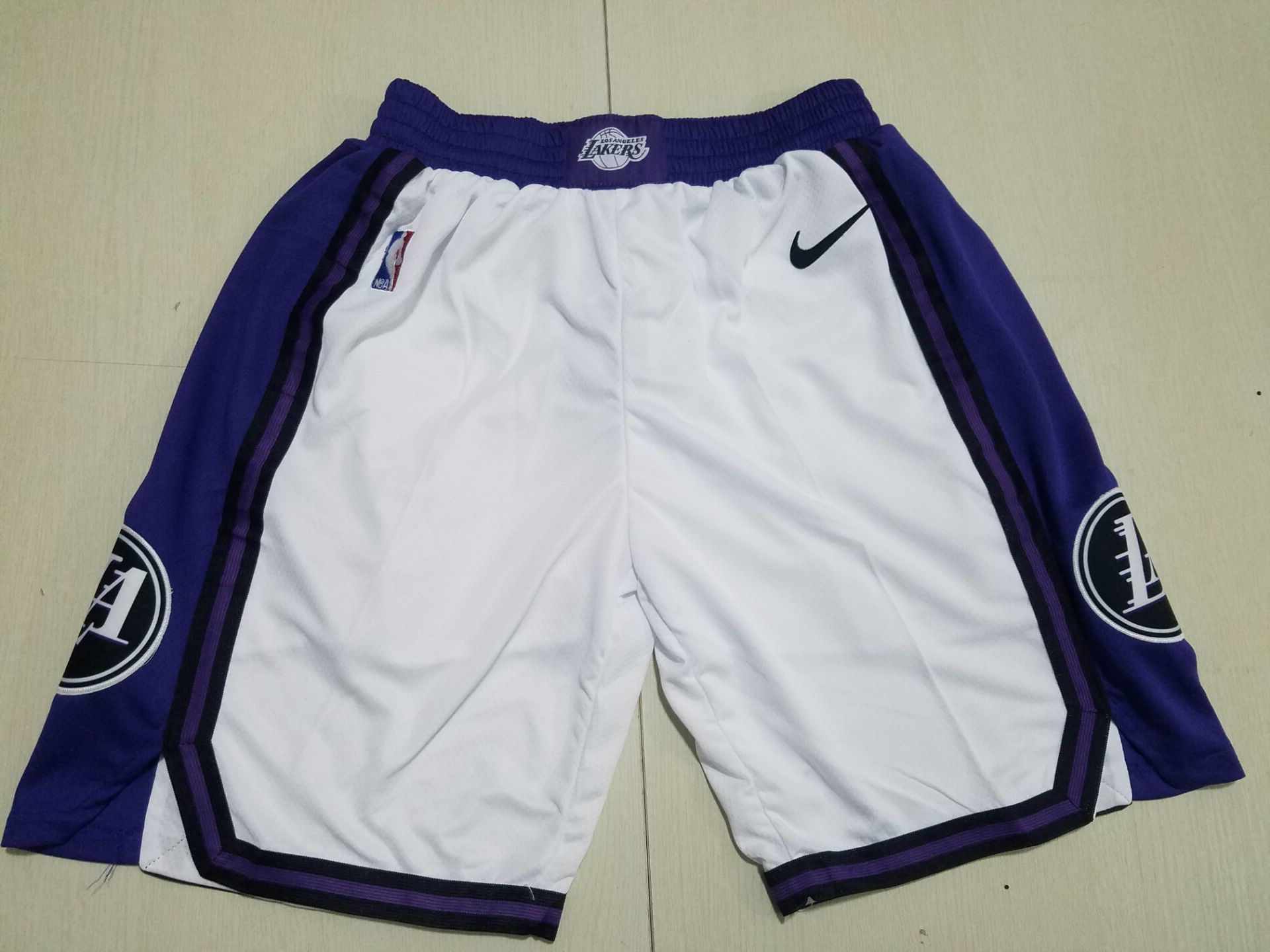 Men NBA Los Angeles Lakers Shorts 202302183